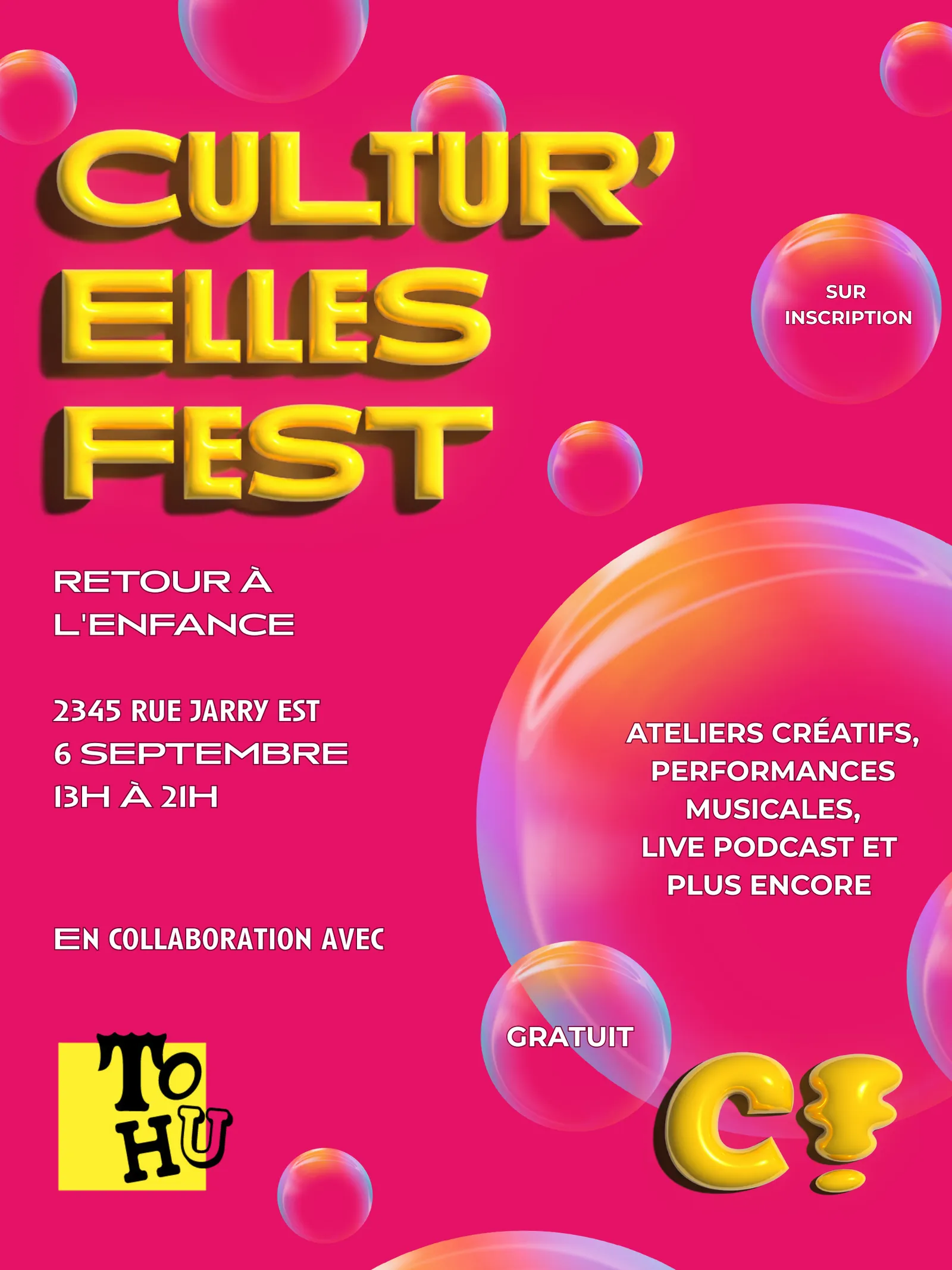Tania Bodika — Cultur'Elles Fest: Back to our childhood