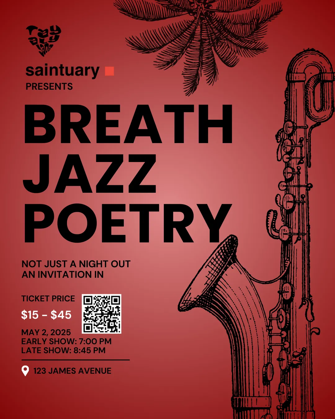 Taylor Arnt — BREATH / JAZZ / POETRY